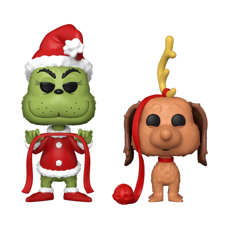 Grinch & Max 2pk How the Grinch Stole Christmas Funko Pop! Books Vinyl Figure