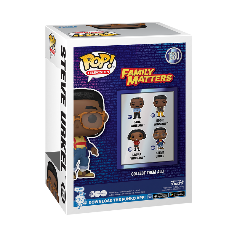 Steve Urkel Family Matters Funko Pop! TV Vinyl Figure