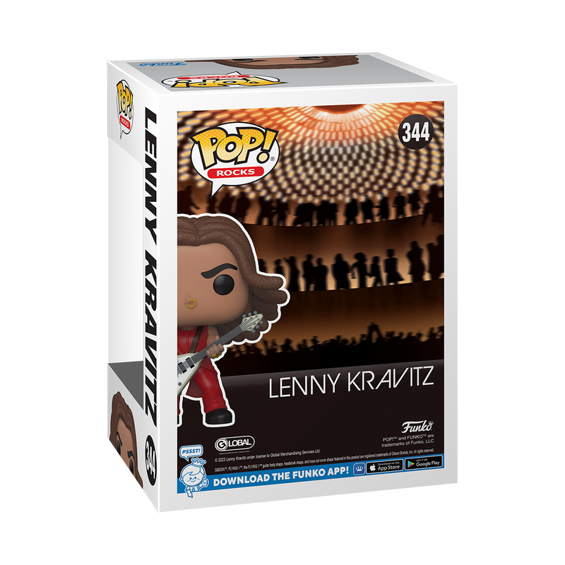 Lenny Kravitz Funko Pop! Rocks Vinyl Figure