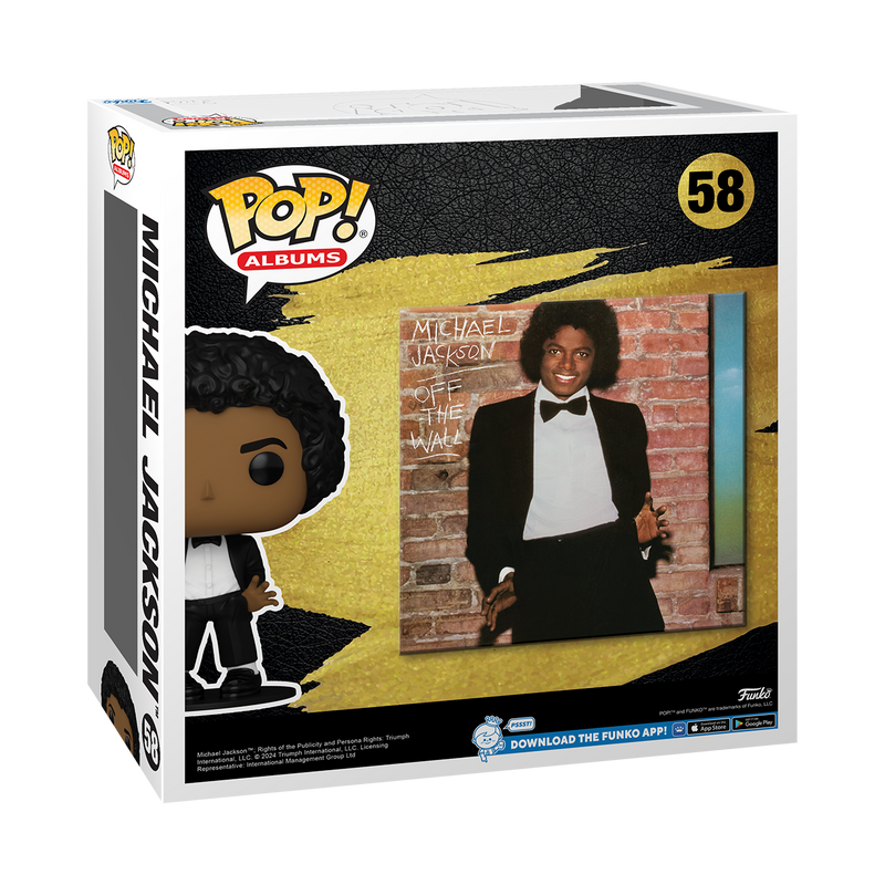 Michael Jackson (Off the Wall) Funko Pop! Rocks Album Vinyl Figure