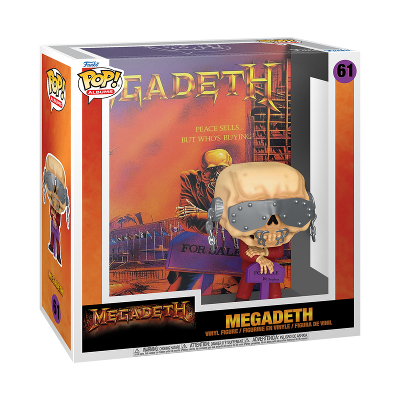 Megadeth (Peace Sells... but Who's Buying?) Funko Pop! Rocks Album Vinyl Figure