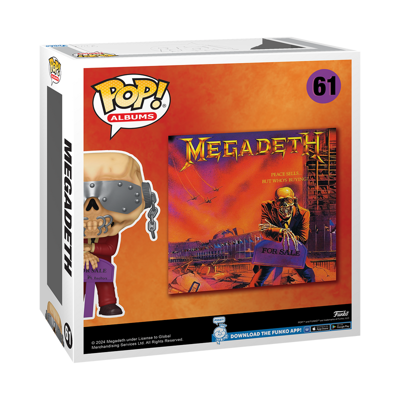 Megadeth (Peace Sells... but Who's Buying?) Funko Pop! Rocks Album Vinyl Figure