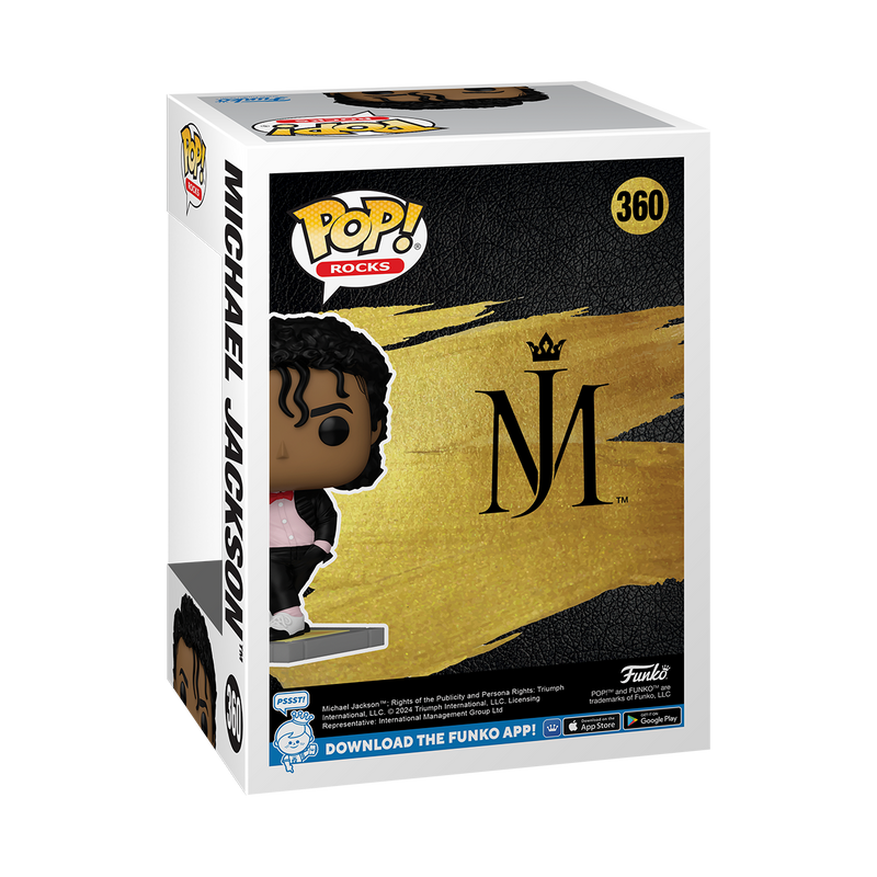 Michael Jackson (Billie Jean) Funko Pop! Rocks Vinyl Figure