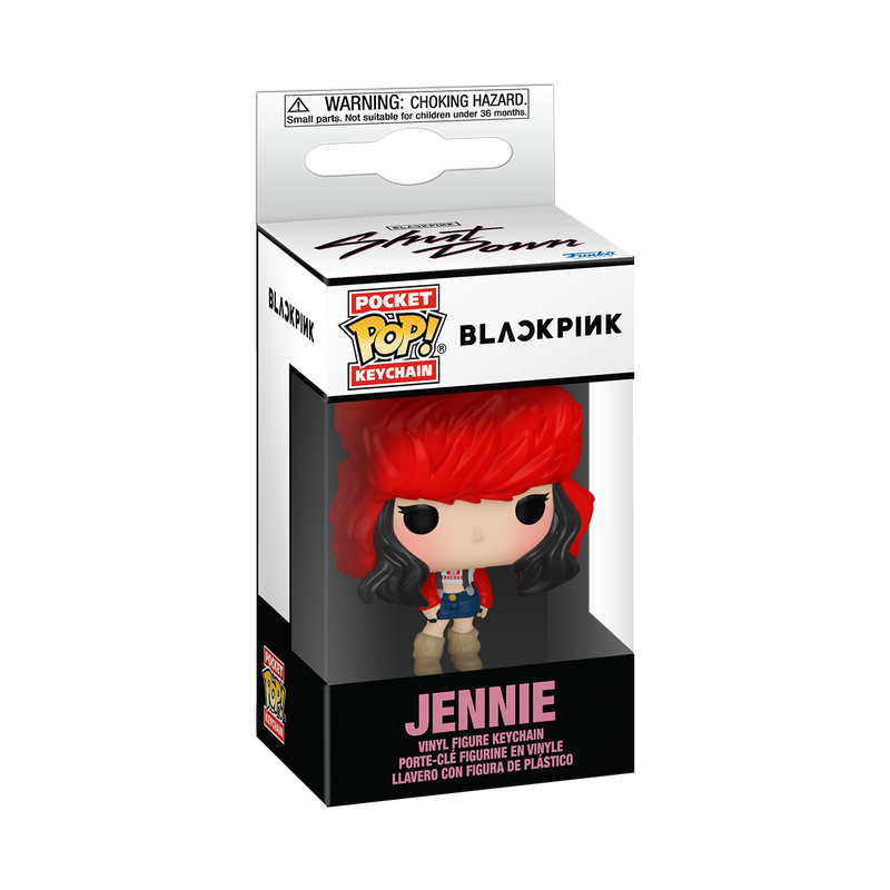 Jennie (Shut Down) BLACKPINK Funko Pocket Pop! Rocks Keychain