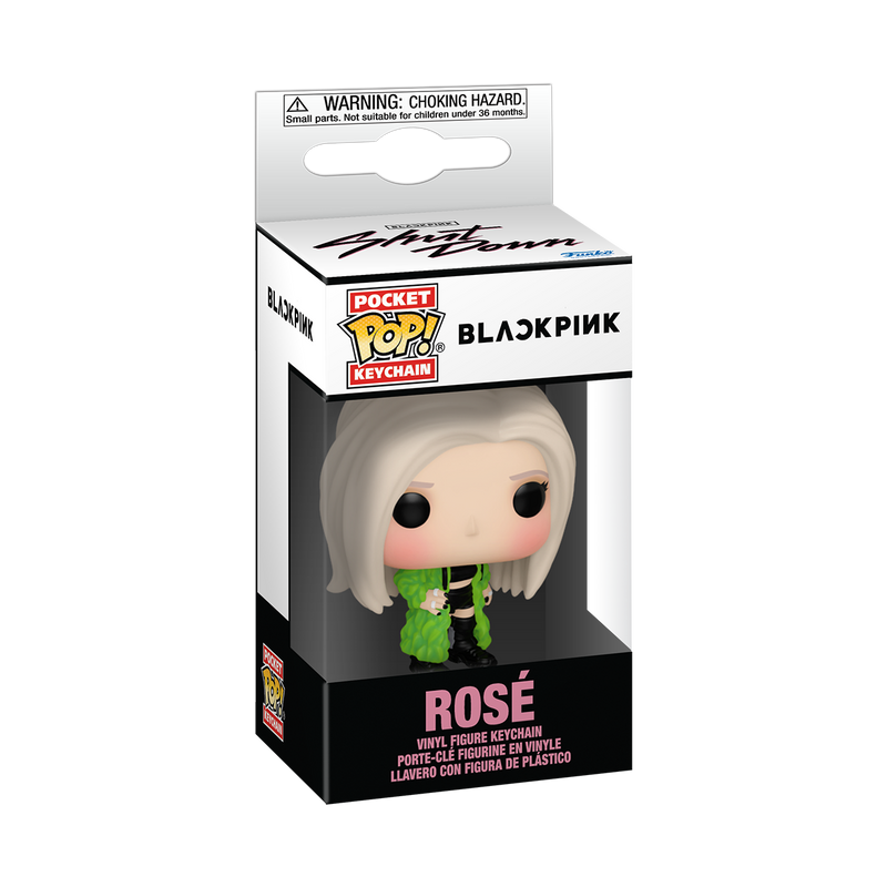 Rose (Shut Down) BLACKPINK Funko Pocket Pop! Rocks Keychain