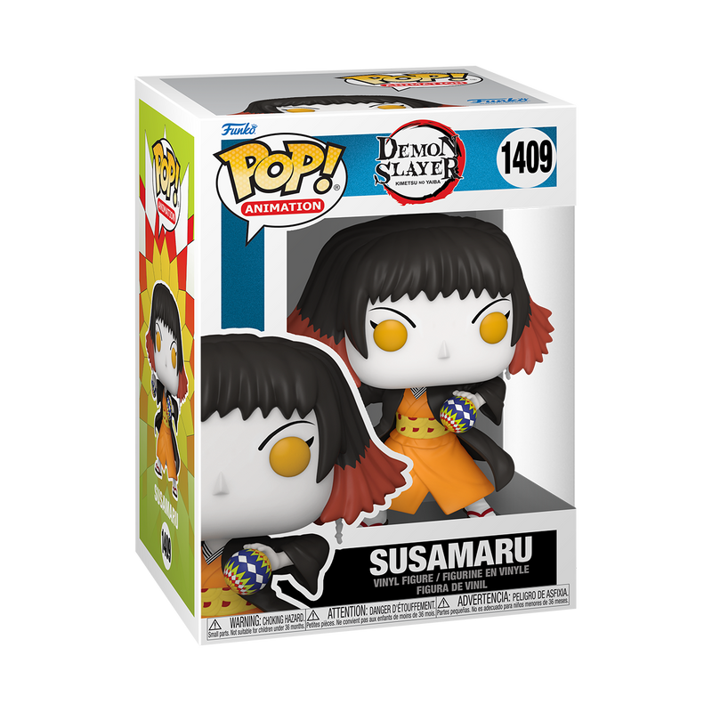 Susamaru Demon Slayer Funko Pop! Anime Vinyl Figure Common + Chase Bundle