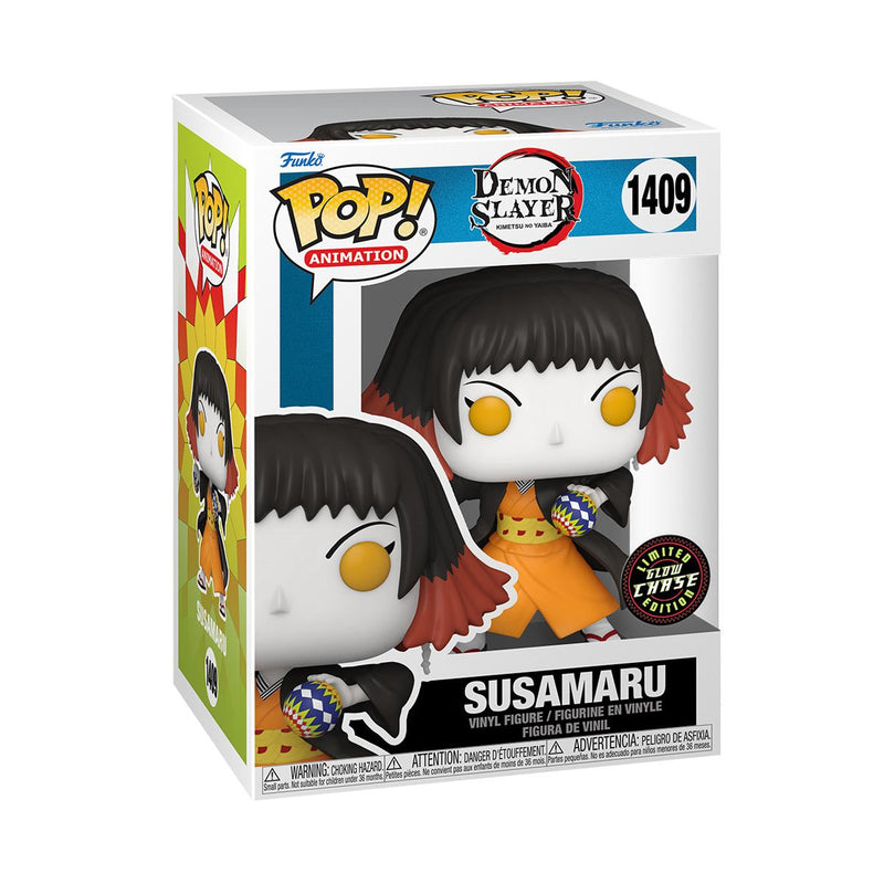 Susamaru Demon Slayer Funko Pop! Anime Vinyl Figure Common + Chase Bundle