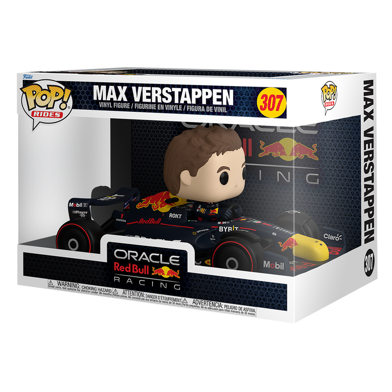 Max Verstappen Red Bull Formula 1 Funko Pop! Ride Vinyl Figure
