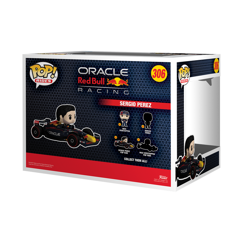 Sergio Perez Red Bull Formula 1 Funko Pop! Ride Vinyl Figure