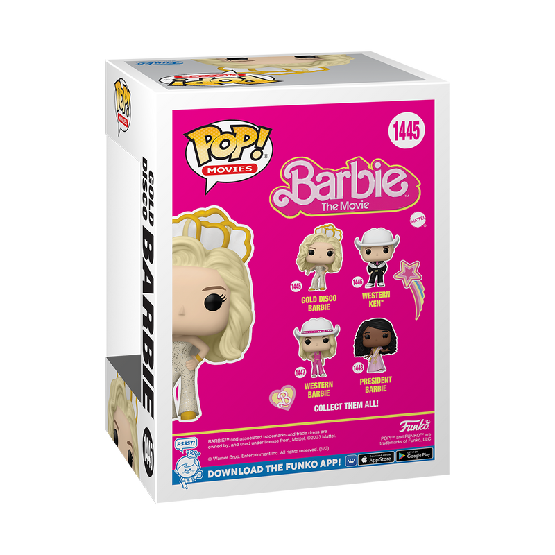 Gold Disco Barbie Funko Pop! Movies Vinyl Figure