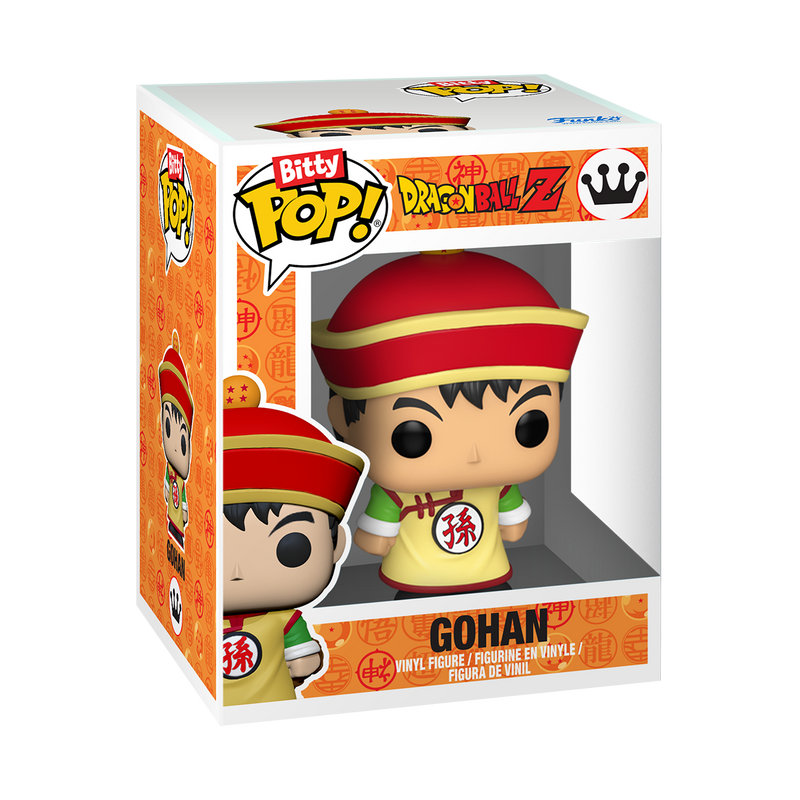 Gohan 4pk Dragon Ball Z Funko Bitty Pop! Anime Vinyl Figures