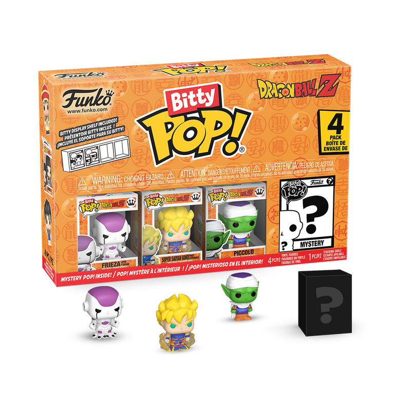 Frieza 4pk Dragon Ball Z Funko Bitty Pop! Anime Vinyl Figures