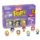 Cinderella 4-Pack Disney Princess Funko Bitty Pop! Vinyl Figures