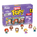 Rapunzel 4-Pack Disney Princess Funko Bitty Pop! Vinyl Figures