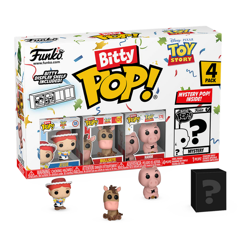 Jessie 4pk Toy Story Funko Bitty Pop! Disney Vinyl Figures
