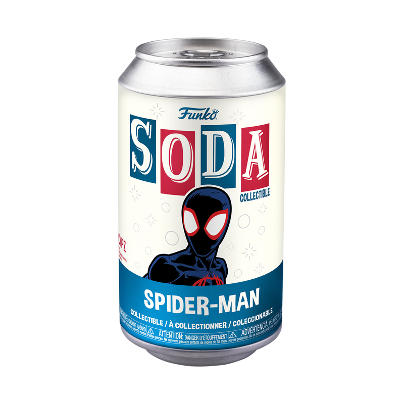 Miles Morales Spider-Man Across the Spider-Verse Funko Vinyl Soda Figure