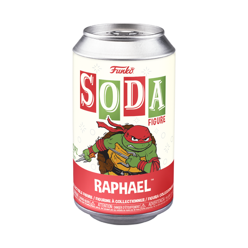 Raphael TMNT: Mutant Mayhem Funko Vinyl Soda Figure