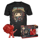 Eddie Munson (Red) Stranger Things Funko Pop! & Tee Box
