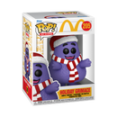 Holiday Grimace McDonalds Funko Pop! AD-Icons Vinyl Figure