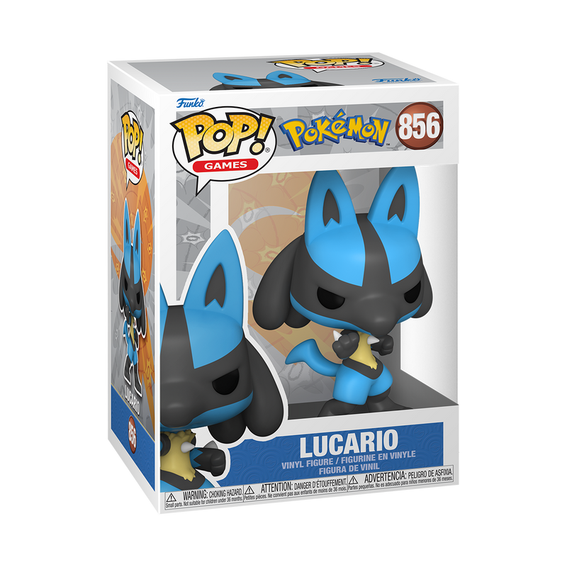 Lucario Pokemon Funko Pop! Games Vinyl Figure