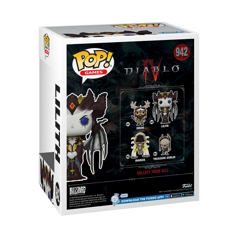 6" Lilith Diablo IV Funko Pop! Games Vinyl Figure