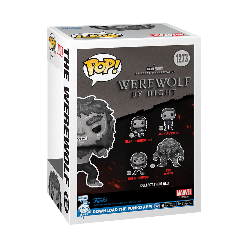 The Werewolf Werewolf by Night Funko Pop! Marvel Vinyl Figure