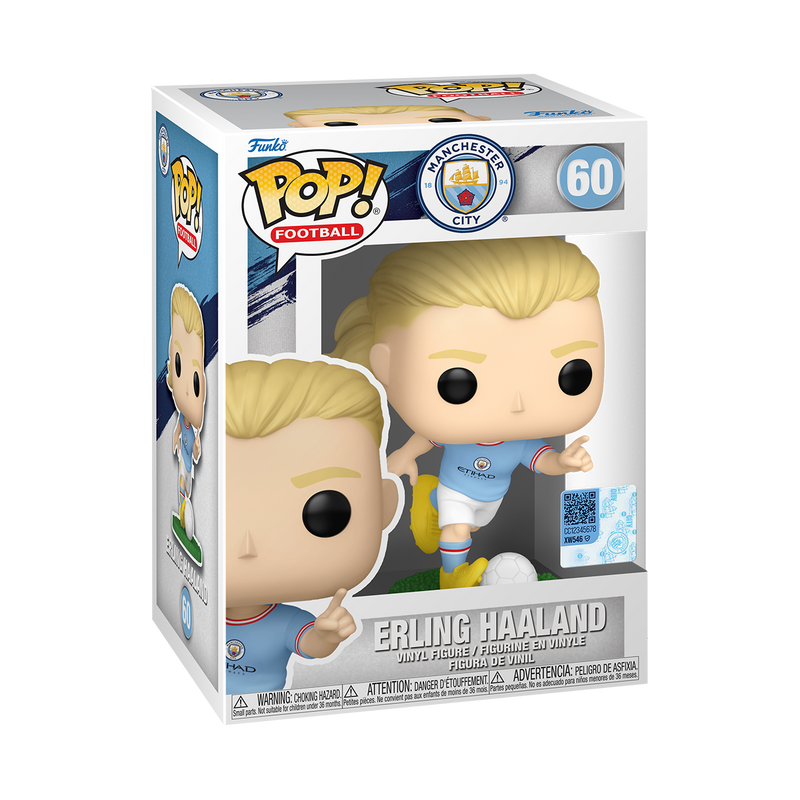 Pep & Haaland Manchester City Funko Pop! Sports Vinyl Figure Bundle of 2