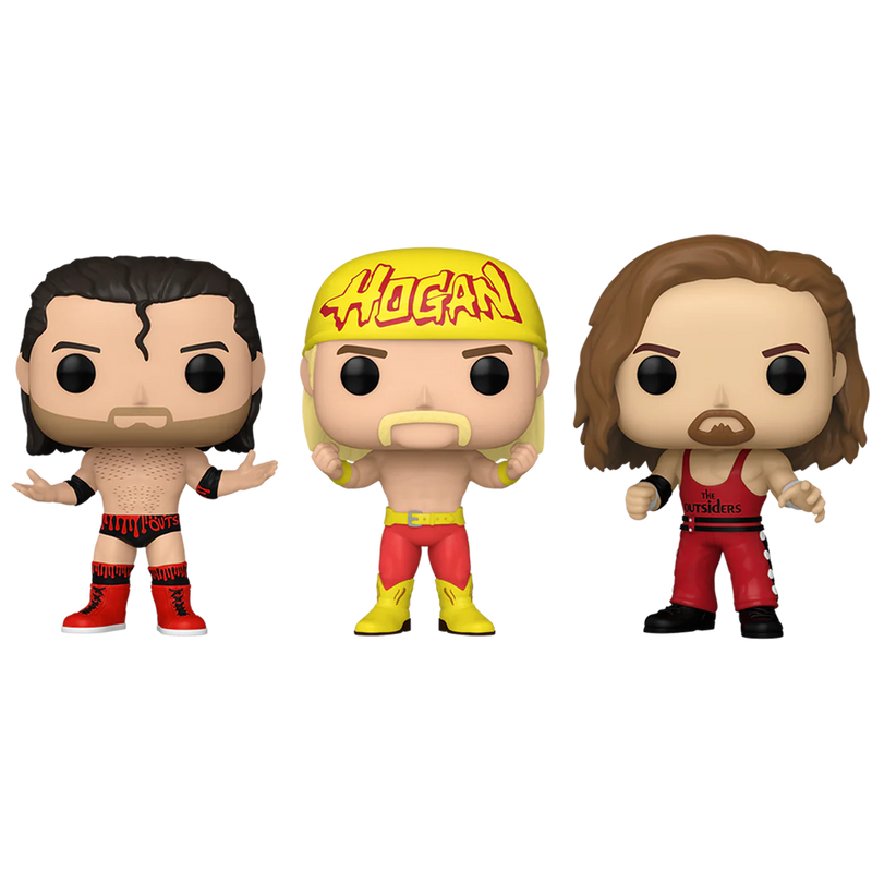 Hogan and The Outsiders 3pk Funko Pop! WWE Vinyl Figure