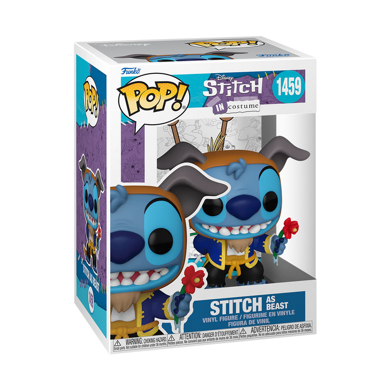 Stitch as Beast Stitch in Costume Funko Pop! Disney Vinyl Figure