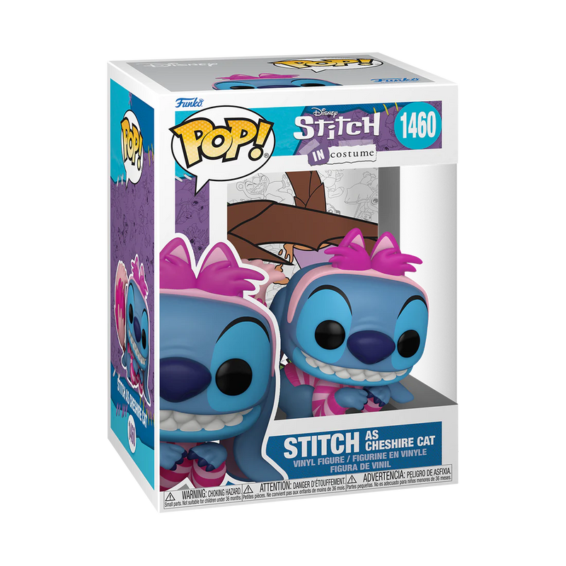 Stitch as Cheshire Cat Stitch in Costume Funko Pop! Disney Vinyl Figure