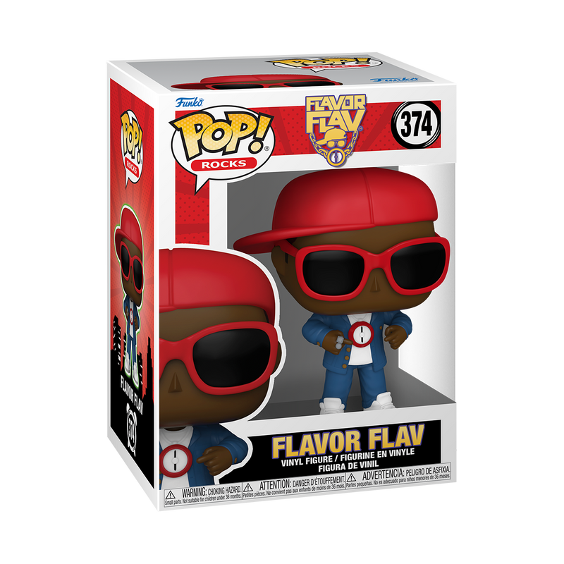 Flavor Flav (Flavor of Love) Funko Pop! Rocks Vinyl Figure