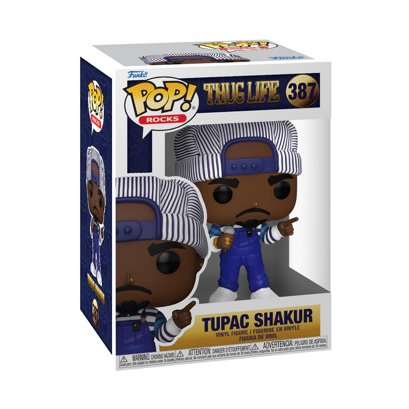 Tupac Shakur (Thug Life) Funko Pop! Rocks Vinyl Figure