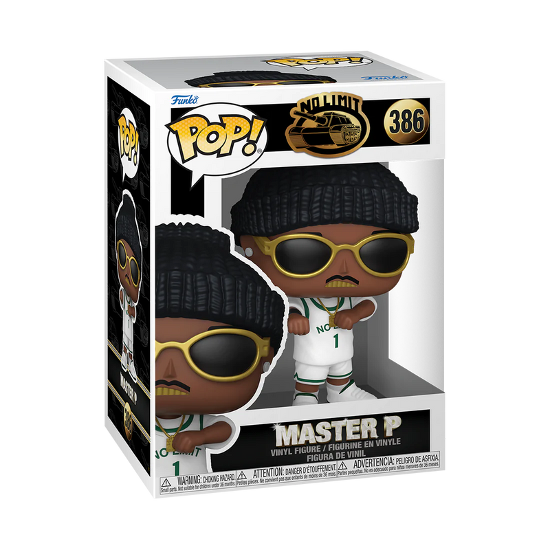Master P Funko Pop! Rocks Vinyl Figure