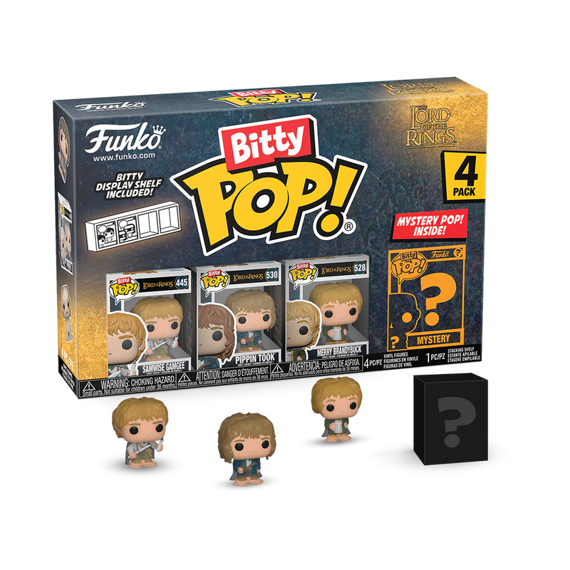 Samwise 4pk Lord of the Rings Funko Bitty Pop! Vinyl Figures