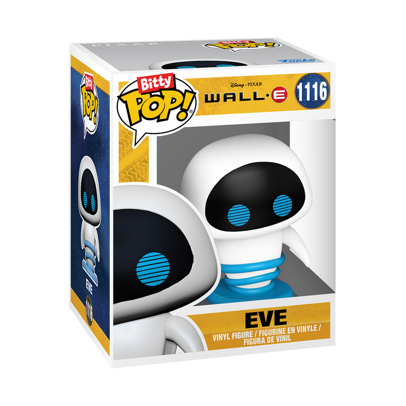 WALL-E 4pk Disney Pixar Funko Bitty Pop! Vinyl Figures