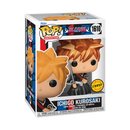 Ichigo Kurosaki Bleach Funko Pop! Anime Vinyl Figure Common + Chase Bundle