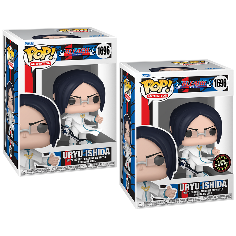 Uryu Ishida Bleach Funko Pop! Anime Vinyl Figure Common + Chase Bundle