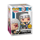 Tengen Uzui Demon Slayer Funko Pop! Anime Vinyl Figure Common + Chase Bundle