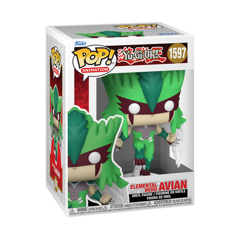 Elemental Hero Avian Yu-Gi-Oh Funko Pop! Animation Vinyl Figure