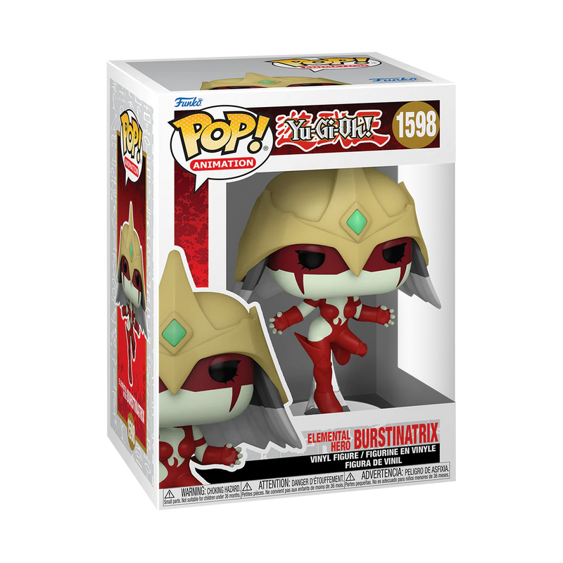 Elemental Hero Burstinatrix Yu-Gi-Oh Funko Pop! Animation Vinyl Figure