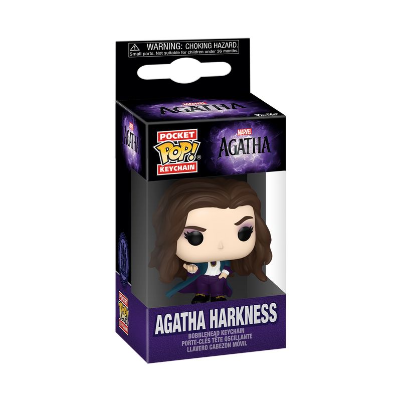 Agatha Harkness Agatha All Along Funko Pocket Pop! Marvel Keychain