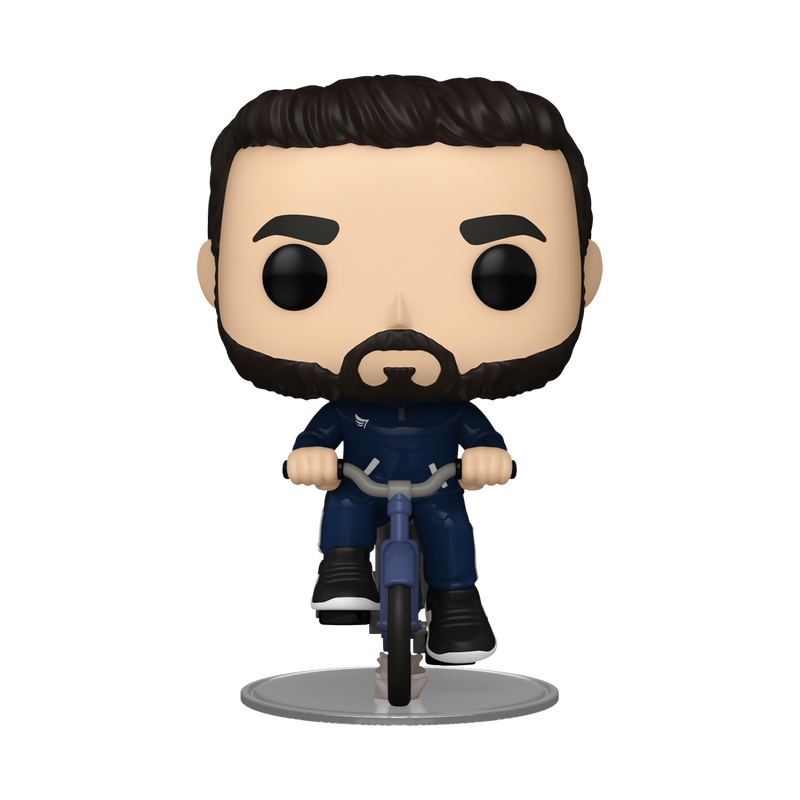 Roy Kent on Bike Ted Lasso Funko Pop! TV Vinyl Figure