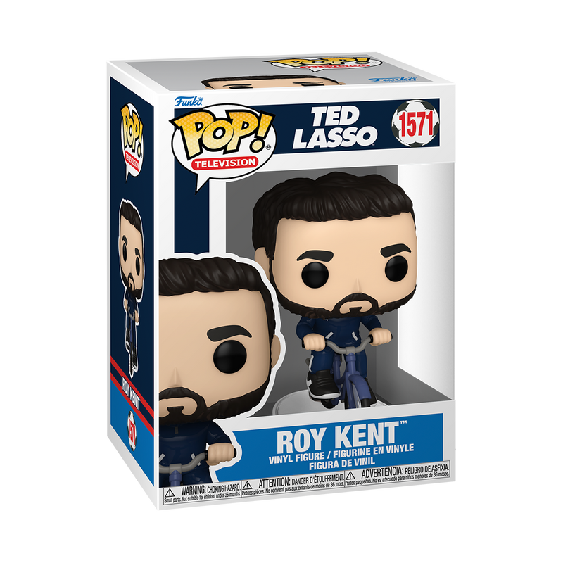 Roy Kent on Bike Ted Lasso Funko Pop! TV Vinyl Figure