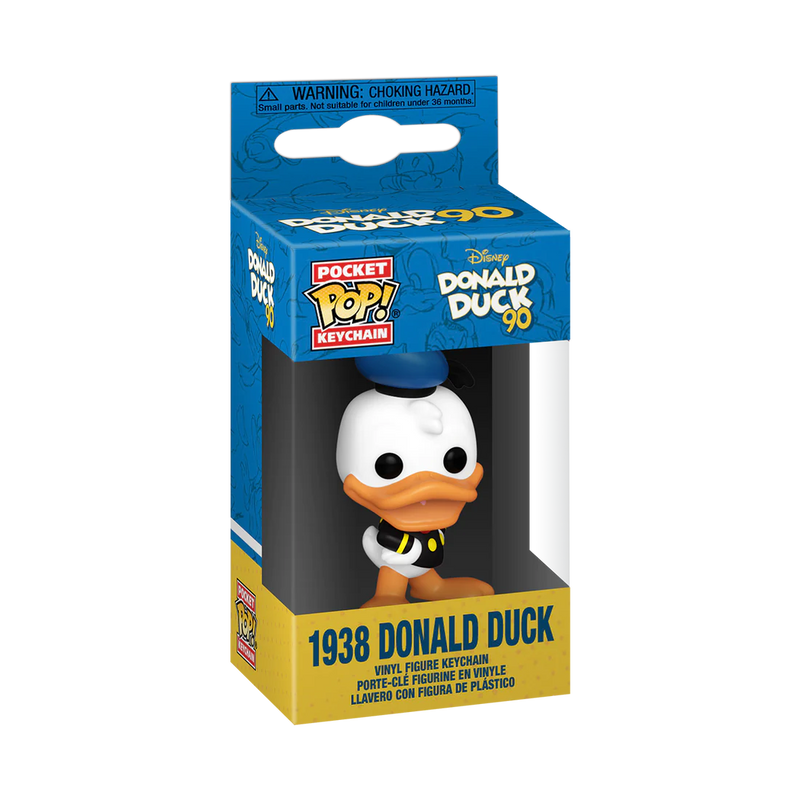 Donald Duck (1938) 90th Funko Pocket Pop! Disney Keychain