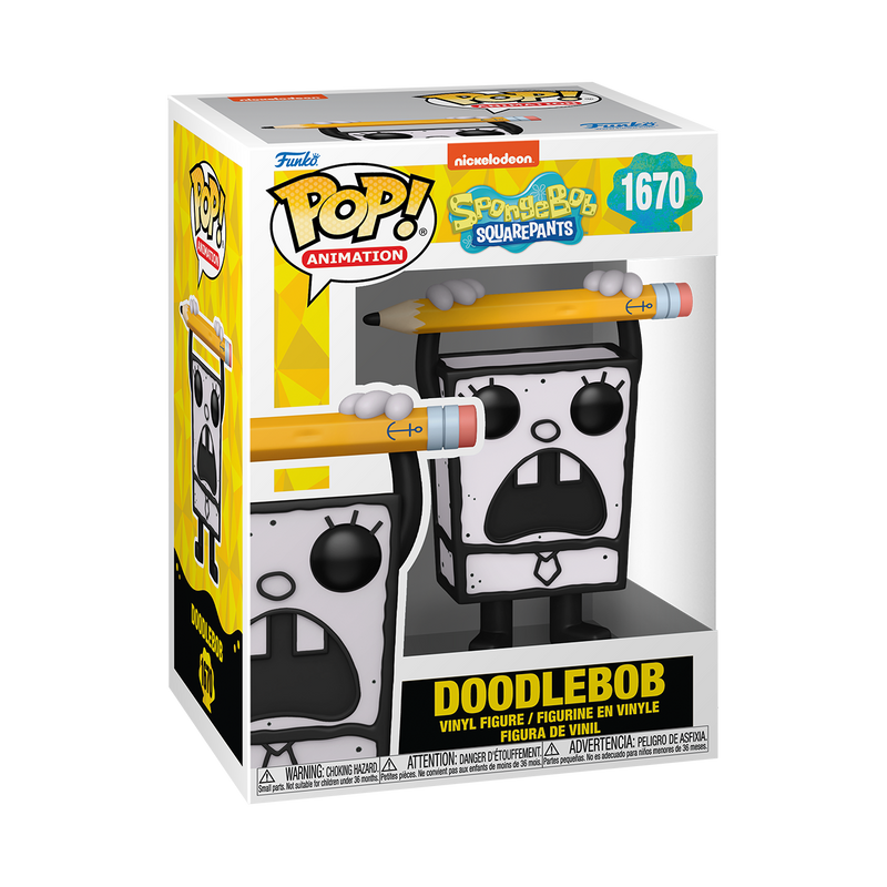 Doodlebob SpongeBob Squarepants Funko Pop! Animation Vinyl Figure