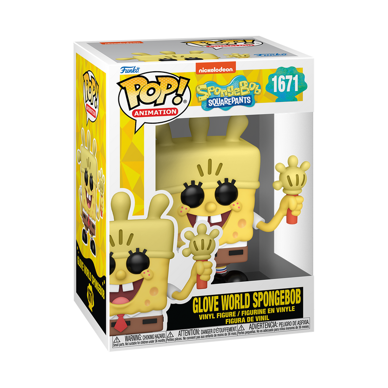 SpongeBob Squarepants Funko Pop! Animation Vinyl Figure Bundle of 6