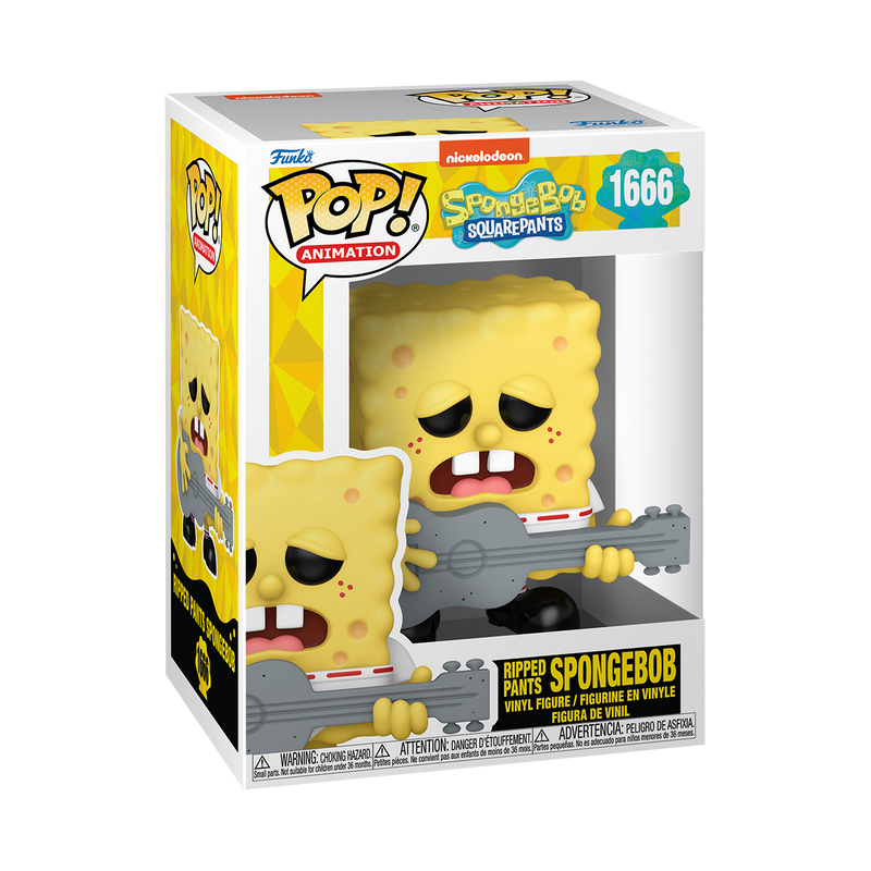 Ripped Pants SpongeBob Squarepants Funko Pop! Animation Vinyl Figure