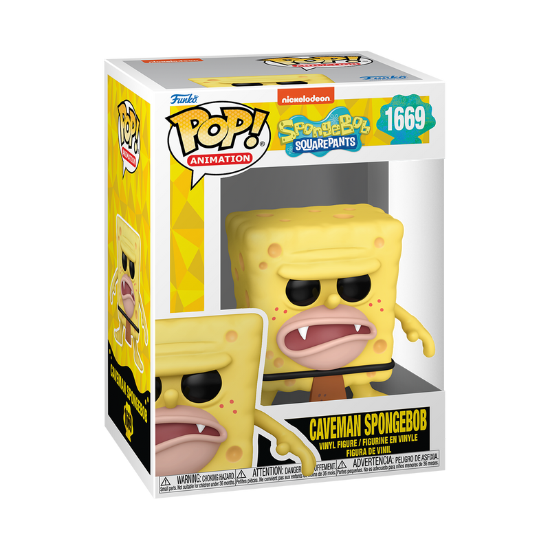 Caveman SpongeBob Squarepants Funko Pop! Animation Vinyl Figure