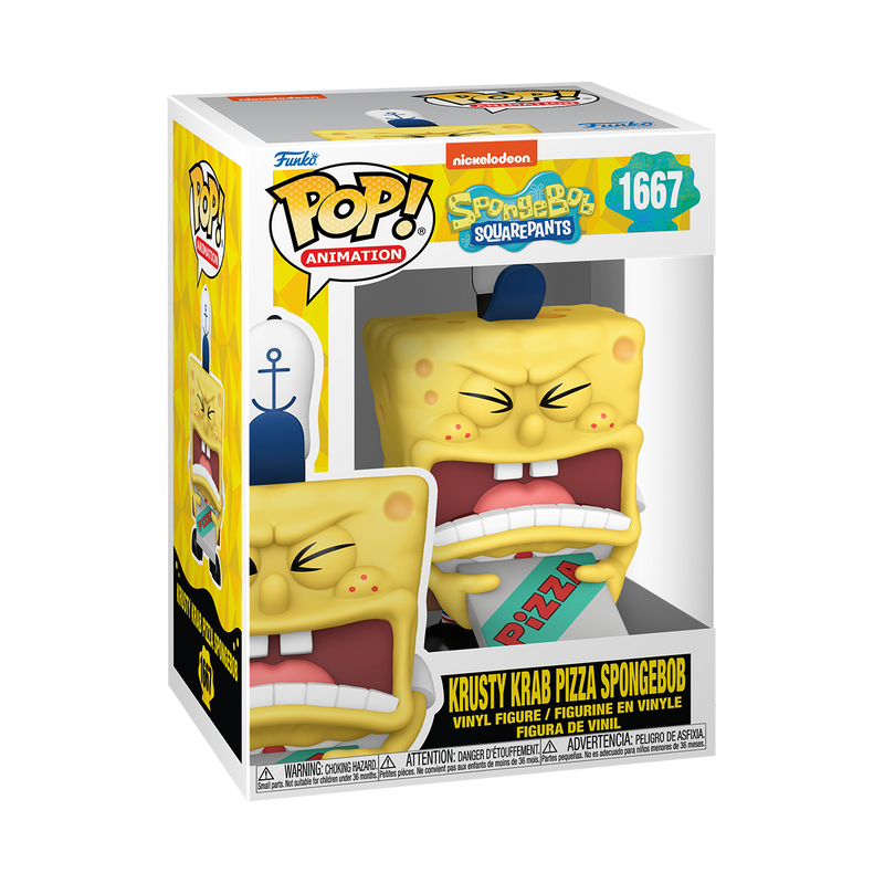 Krusty Krab Pizza SpongeBob Squarepants Funko Pop! Animation Vinyl Figure