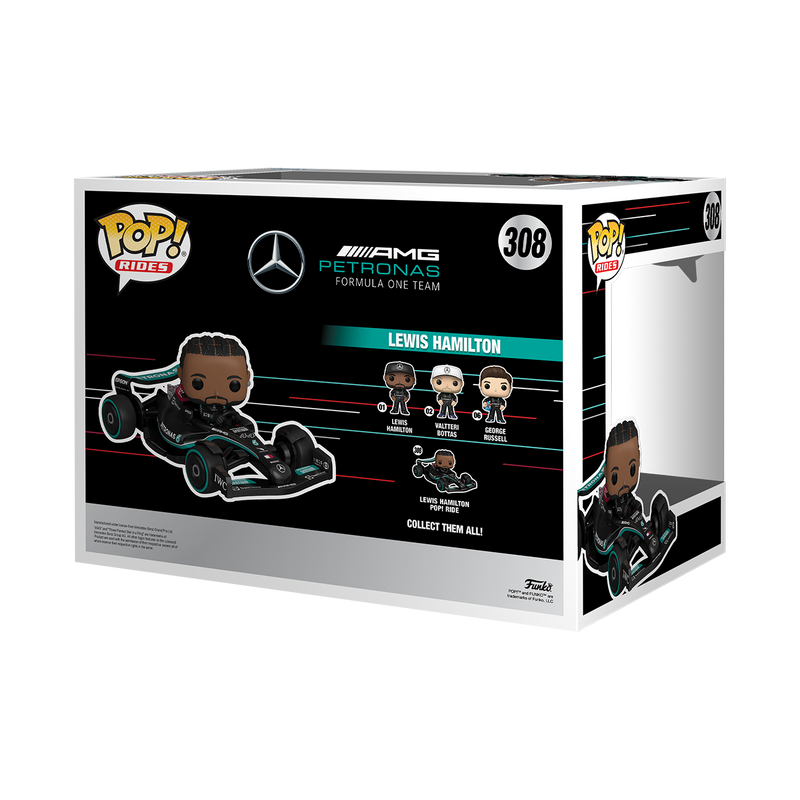 Lewis Hamilton Mercedes-AMG Petronas Formula 1 Funko Pop! Ride Vinyl Figure